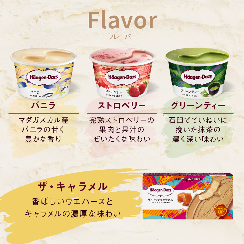 【メールで届く】ハーゲンダッツ アイスクリーム『コンビニ交換専用チケット　3個交換（セブン-イレブン）』_H-svgift113