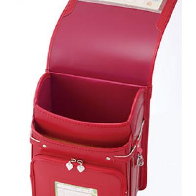 ふるさと納税 愛西市 フィットちゃんランドセル『牛革ボンジュール』　赤 |  | 02