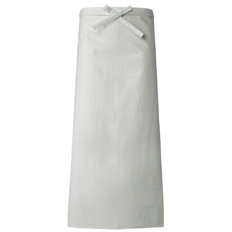 
            作業用角前掛　白　２点セット　1517561【サイズ：90×90cm】 / 耐油 耐寒 作業服 作業着【logo168】
          