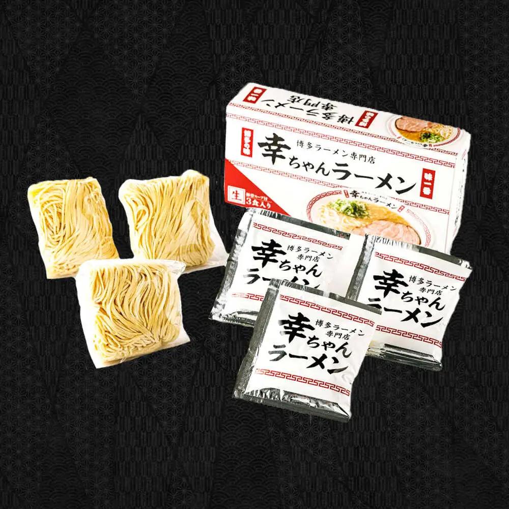 【2026年5月以降順次発送】幸ちゃん ラーメン1箱（3食入り） 【慶史株式会社】豚骨 とんこつ 博多 [ABEU001]