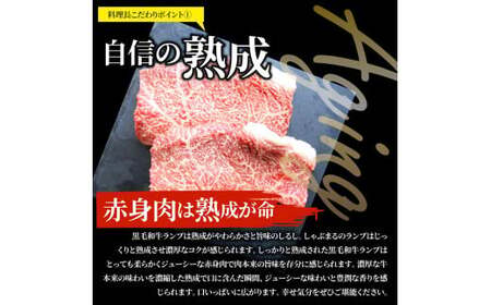 しゃぶまる特製　黒毛和牛　ランプステーキ20枚セット　贅沢赤身　A4,A5等級　(総重量2.6kg)_mk146-043