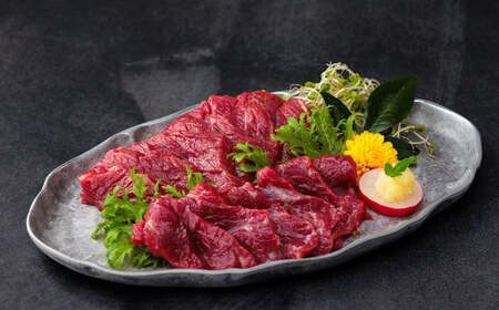 熊本肥育 上赤身馬刺しセット 500g （50g×10パック） 馬刺し 刺し身 赤身 馬 馬肉 お肉 肉 刺し身醤油付 醤油
