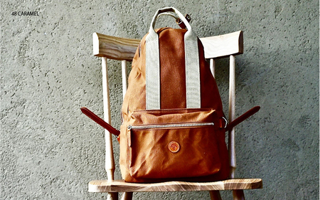 木の庄帆布 RUCKSACK リュックサック　k-khg-rs01t（C/＃48 CARAMEL / キャメル）