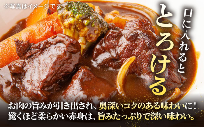 【全12回定期便】 特選 壱岐牛 すね肉 300g（カレー・シチュー用）《壱岐市》【太陽商事】[JDL081] 肉 牛肉 黒毛和牛 ブランド牛 カレー シチュー 赤身 チマキ 煮込み ブロック 国産 