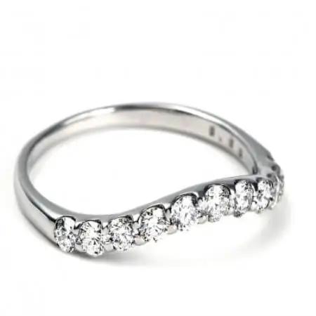 プラチナウェーブダイヤモンドリング 0.50CT R3609DI-P2 #13【配送不可地域：離島・沖縄県】【1755029】