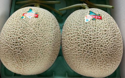 ＜2026年7月上旬よりお届け＞北海道壮瞥産 赤肉メロン「北紅クイーン」2玉入り約3.2kg以上 SBTP004