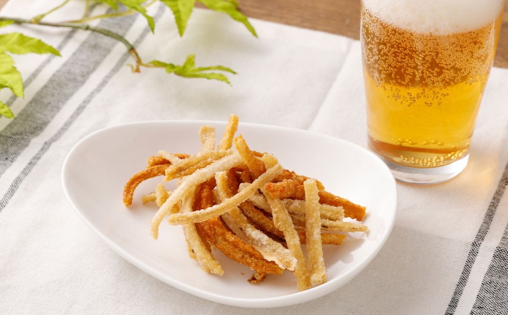 あなごと 太刀魚の 骨せんべい (あなご 2袋、 太刀魚 2袋)