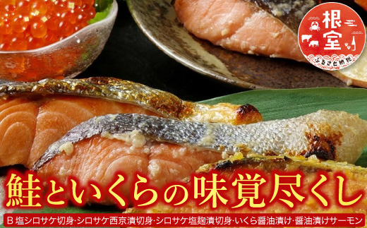 【北海道根室産】＜鮭匠ふじい＞鮭といくらの味覚尽くし