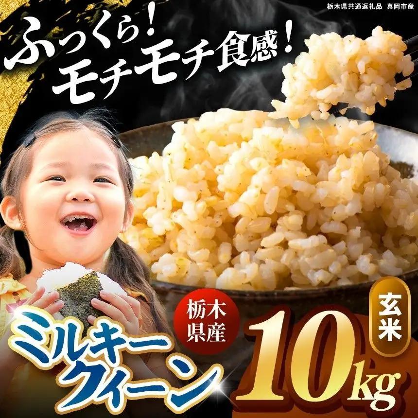栃木県産 ミルキークイーン 玄米 10kg 2026年  新米 | 栃木県 矢板市