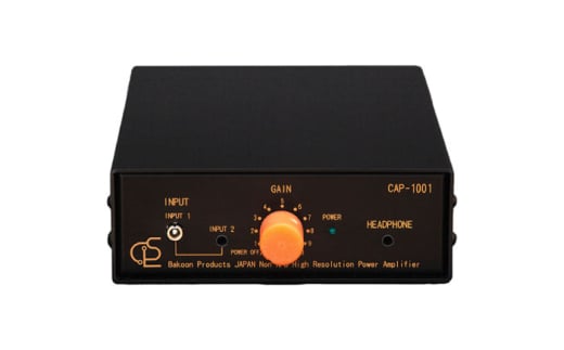 CAP-1001 （ コンパクトパワーアンプ ） 約500g 音響機器 コンパクト オーディオ【バクーンプロダクツ 株式会社】 [AYAP004]