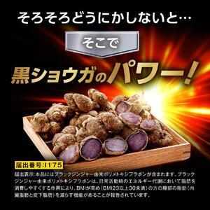 ブラックジンジャー サプリメント フラムジンジャー 機能性表示食品 6袋セット