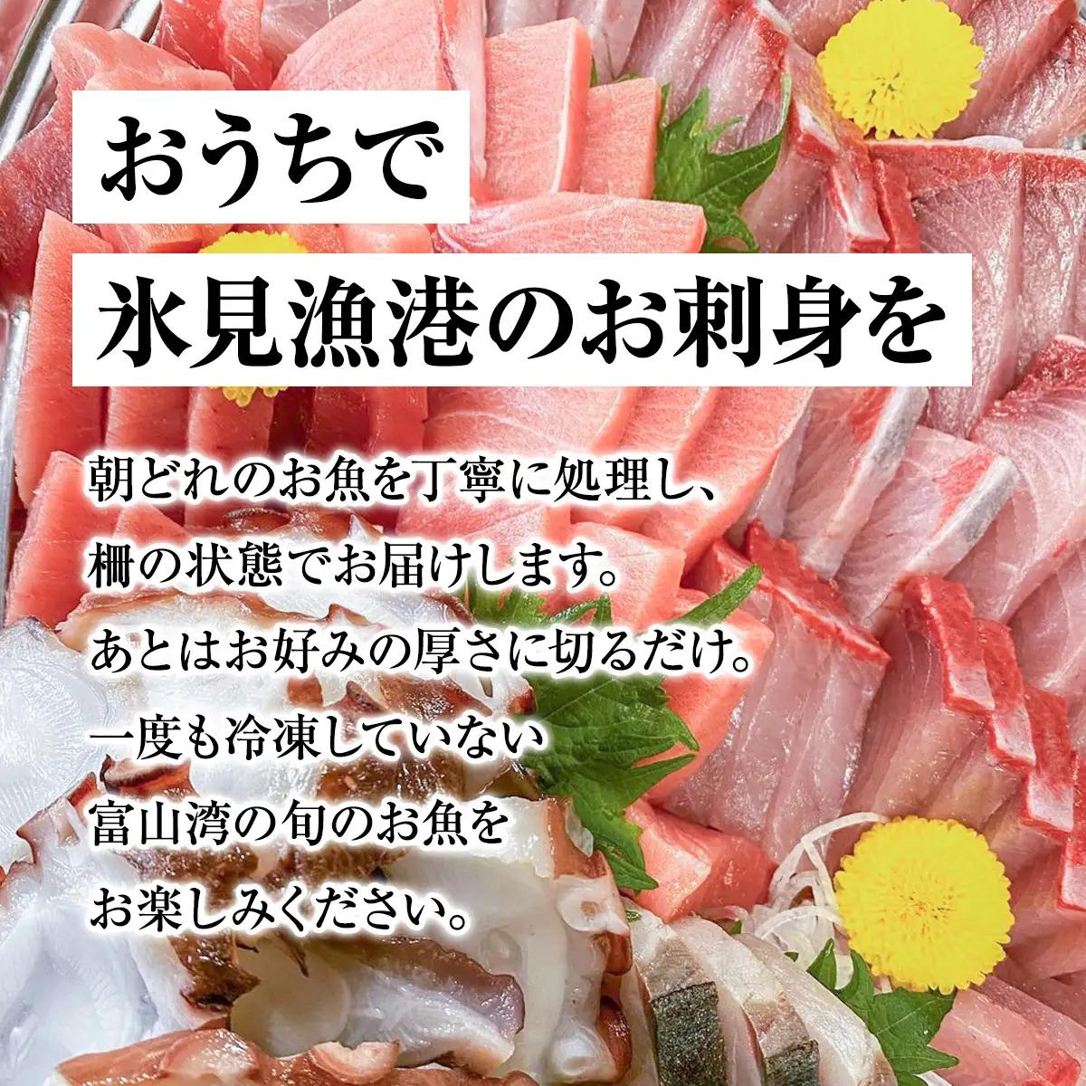 【配送地域限定】 産地直送の朝どれ鮮魚お刺身セット 2〜３人前 平日お届け
