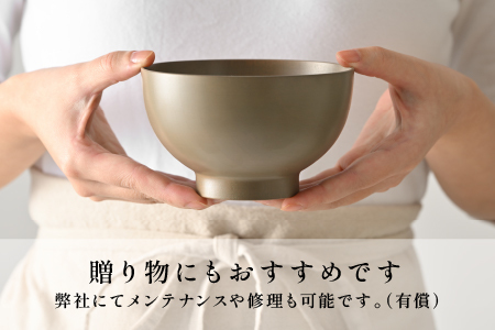 【数量限定・在庫限りで受付終了】木の風合いを楽しむカラフルなお椀 「漆琳堂の色拭き漆椀」灰