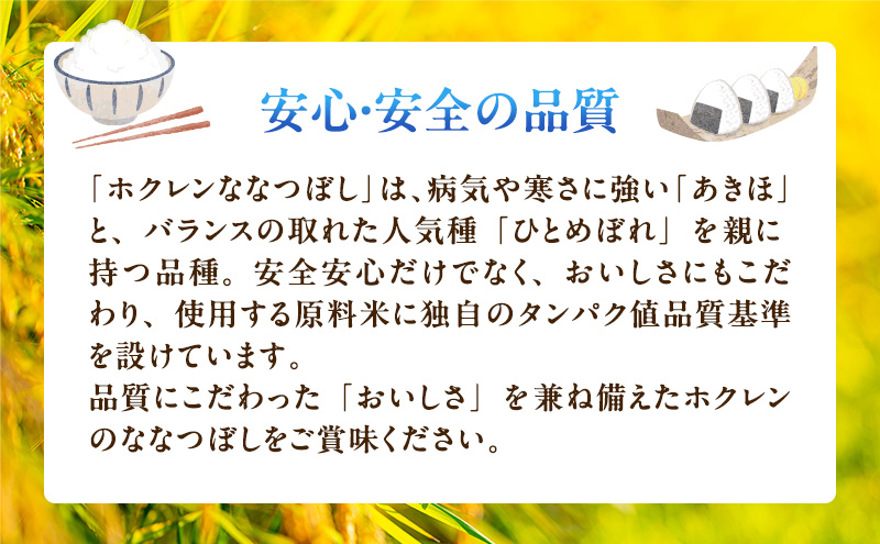 北海道産 ななつぼし 精米 5kg 米 特A 獲得 白米 ごはん 道産米 ブランド米 5キロ お米 ご飯 米 北海道米 JAふらの ホクレン ホクレン米 送料無料 北海道 富良野市