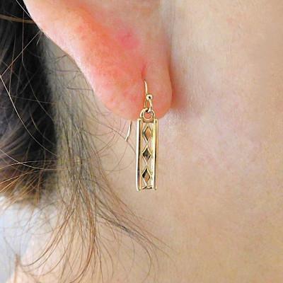 ふるさと納税 山梨県 K10YG Fidel ピアス |  | 03