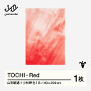 【ふるさと納税】 【山形緞通×小林幹也】TOCHI - Red (S) [oc-lmtcs-red]