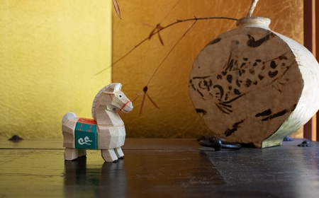 FI-6.【新年のお祝いに】2026干支「午」　小