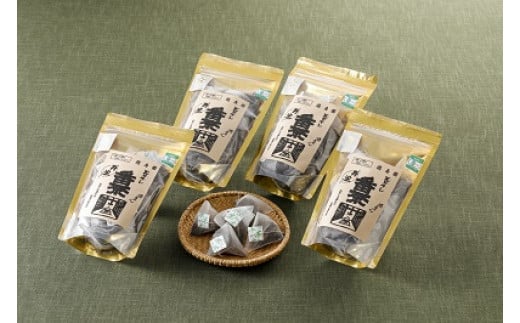 
丹波・有機栽培　天日干し赤ちゃん番茶テトラ（2g×20個入り）4袋
