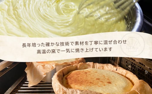 バスクチーズケーキ 5号 直径 約15cm | チーズケーキ クリームチーズ 焼き菓子 冷凍 ケーキ スイーツ 誕生日 ホールケーキ お菓子 お土産 ギフト おもてなし お取り寄せ お取り寄せグルメ 