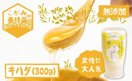 キハダ 蜂蜜 300g (チューブ入り) はちみつ ハチミツ 国産蜂蜜 非加熱蜂蜜 きはだ蜂蜜 [Q1203wx]