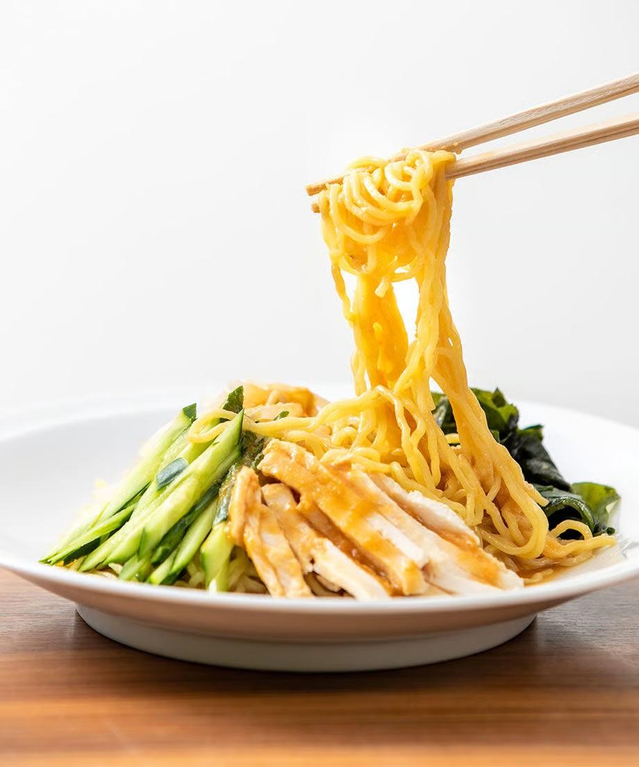 【バンバンチーメン】ゴマの香り豊かな冷やしラーメン
