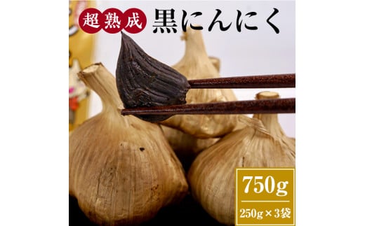 超熟成 黒にんにく 250g×3袋セット