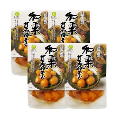 ふるさと納税 あさぎり町 熊本県産 和栗の甘露煮 150g×4袋 |  | 02