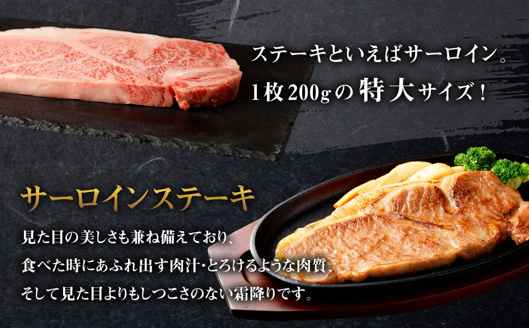 【3回定期便】くまもと黒毛和牛 杉本本店 黒樺牛 A4~A5等級 サーロインステーキ定期便 400g✕3回