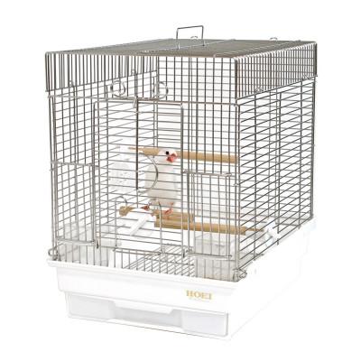 ふるさと納税 みよし市 HOEIの鳥かご　小鳥用ステンレス横あみケージ　21手のり横あみステンレス |  | 03