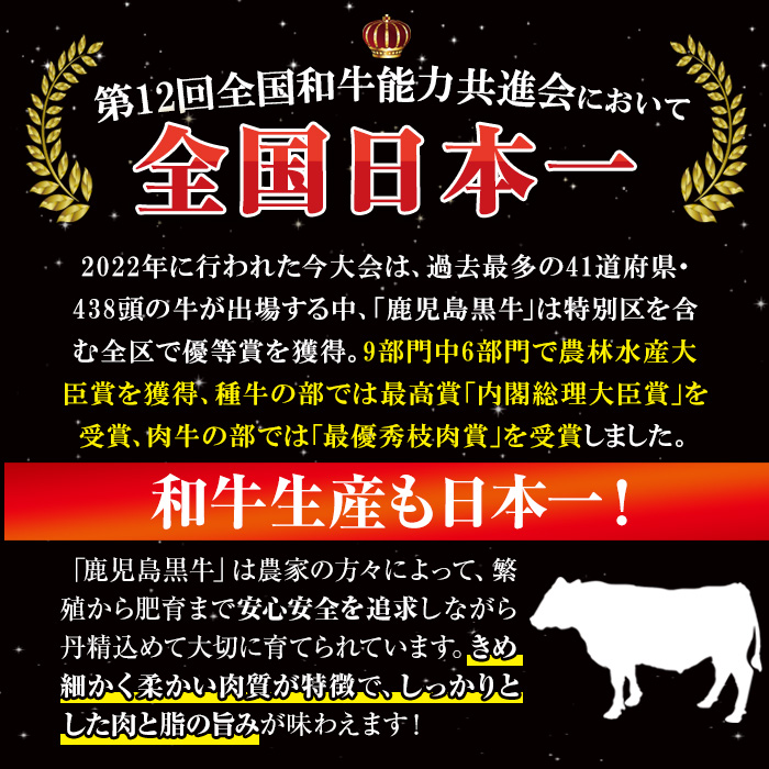 i1141 《先行予約受付中！2026年2月上旬～4月下旬までに発送予定》＜J-1901＞鹿児島黒牛モモ切り落し(300g×3P・計900g) 牛肉 黒牛 鹿児島県産 九州産 国産 切り落とし もも肉