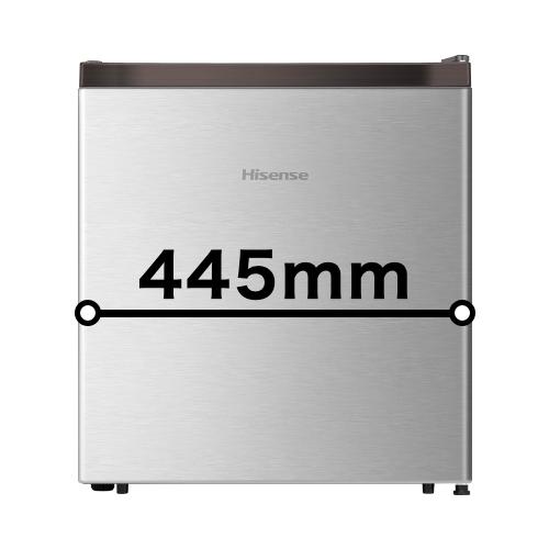Hisense【標準設置費込み】45L 1ドア コンパクト冷蔵庫 HR-A45S