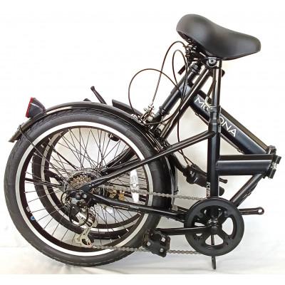 ふるさと納税 四日市市 パンクしないオリタタミ自転車6段変速　20型　ブラック |  | 01