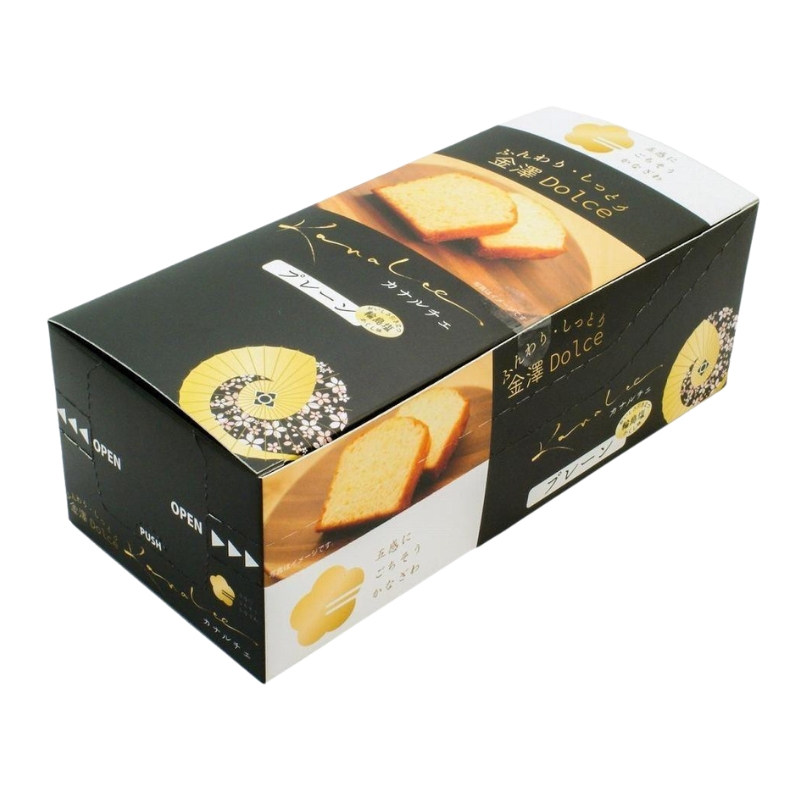 金澤兼六製菓カナルチェプレーンケーキ1ケース（10個入/箱×6箱×1ケース）【cntr0001-1】