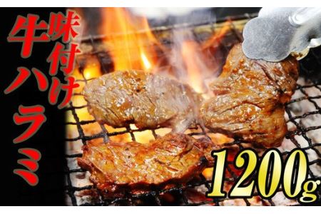 味付け牛ハラミ肉 1.2kg（400g×3袋） KS001-1