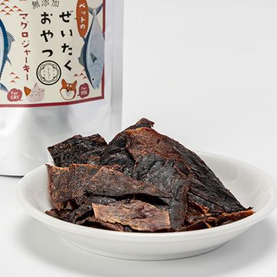 ふるさと納税 伊東市 【伊東加工・干物屋が製造】ペット用 まぐろジャーキー 15g×5パック |  | 01