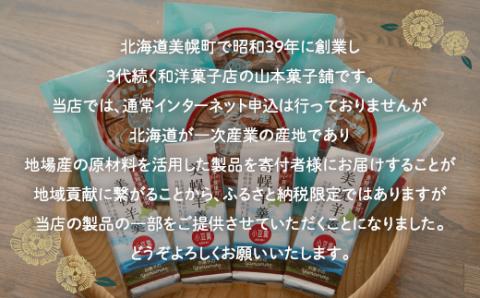 山本菓子舗おススメの銘菓セット「美幌羊羹」&「クッシーの里」セット【配送不可地域：離島・沖縄県】 BHRG033