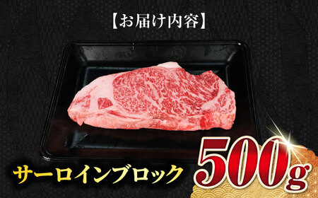 【飛騨牛】サーロインブロック(500g) 和牛 BBQ ローストビーフ 岐阜市/丸福商店[ANBO009]
