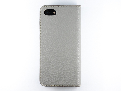maf pinto アイフォーンケース 本革 日本製 (iPhone SE 第2世代 ／ 8 ／ 7, ) ADRIA LINE 【ライトグレー】