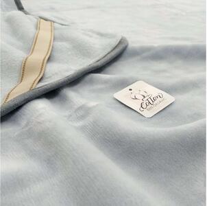 【シングル】オーガニックコットン敷毛布 100×205cm GY OGMS-2S-GY