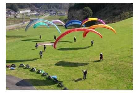 リユース中級ミニパラグライダー 1機 〈丹波市産〉 パラグライダー 練習用
