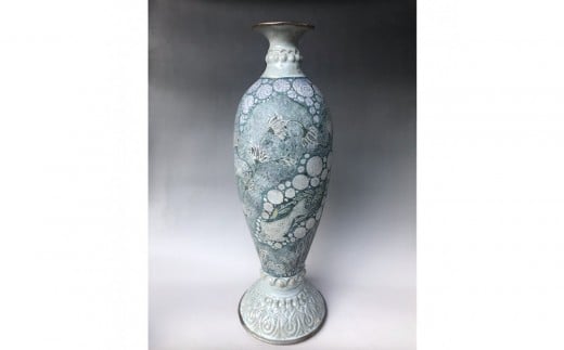 
            益子焼 水流魚のいる花器 | 栃木県 伝統工芸品 美術品 1点限定品 一点物 陶器 陶芸 作家
          