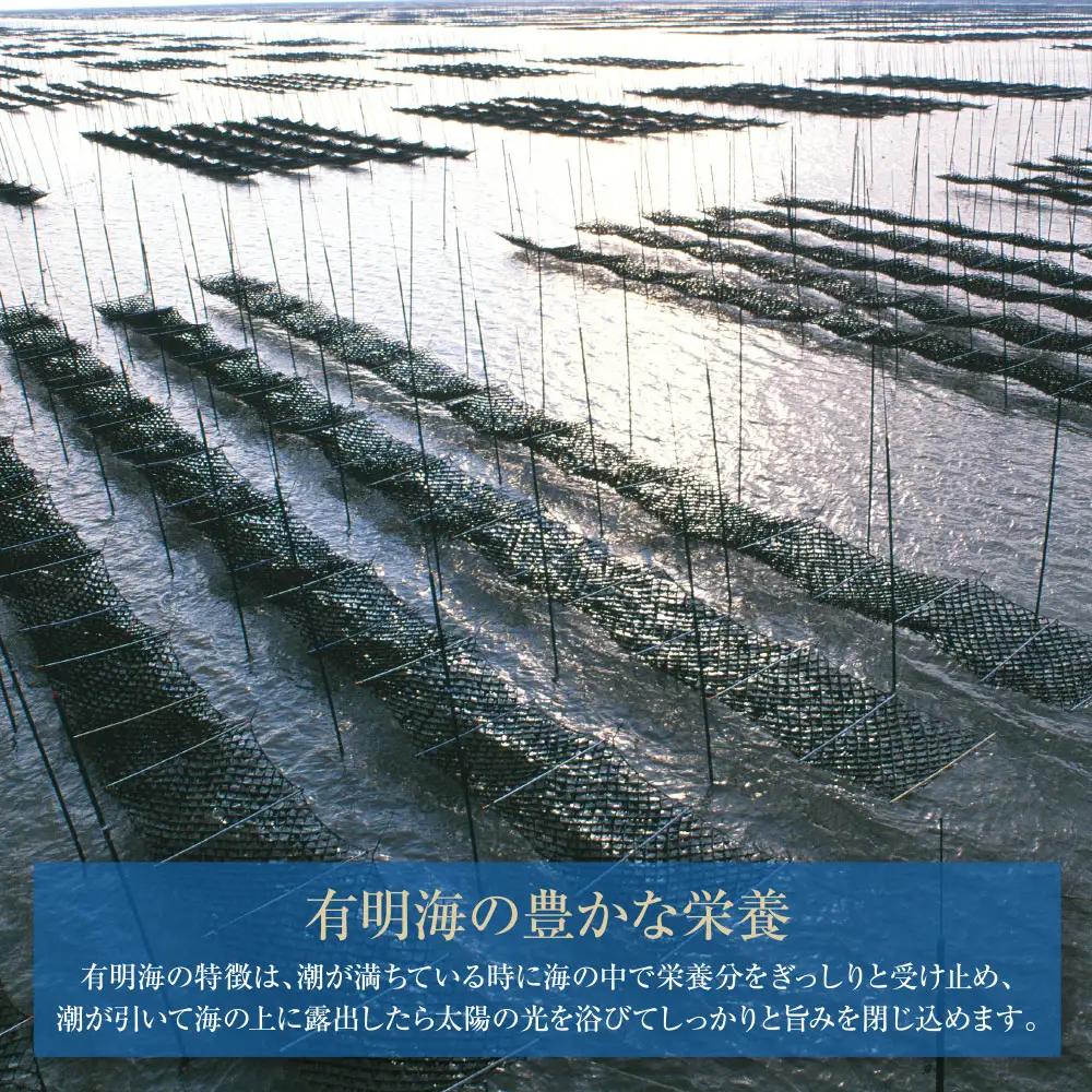 Z26-42 有明海産 味海苔 10切100枚 4本セット 合計400枚 海苔