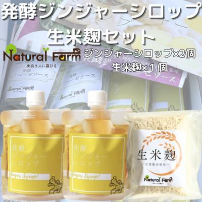 ふるさと納税 枕崎市 発酵ジンジャーシロップ&amp;生米麹A5-15