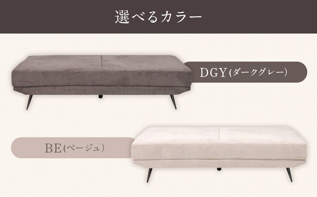 【カラーを選べる】 アラル 2.5P ソファ ２カラー DGY （ ダークグレー ） ・ BE （ ベージュ ）
