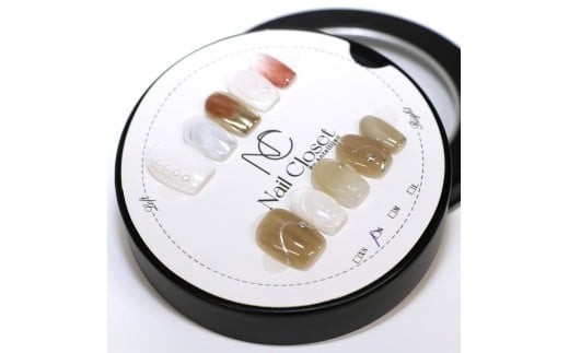 
                  ネイルチップ　ショート【月白】Antellijan大宮ネイルサロンのハンドメイド＜サイズ選択可＞　
                