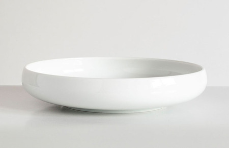 【スピード発送】すくいやすい器(大) 白4個セット 19cm【ホワイト 皿 食器 食洗器 食洗機 電子レンジ ギフト 贈り物】