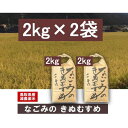 【ふるさと納税】 令和6年産 なごみのきぬむすめ（4kg） 新米 お米 米 こめ コメ 白米 ブランド おいしい 健康 産地直送 米4キロ きぬむすめ 倉吉