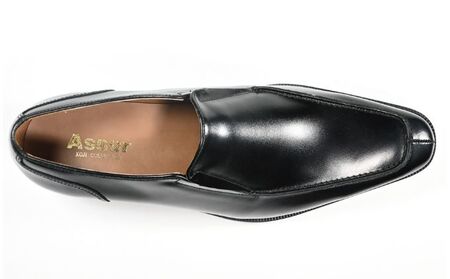 ビジネスシューズ　幅広　AS 581 BL【ブラック】 25cm