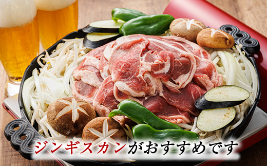 味付け ラム肉 スライス 100g×10パック（合計1kg）｜ラムロール