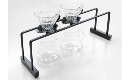 コーヒードリッパースタンド ライト - マットブラック(300×160) BIBB005 コーヒー